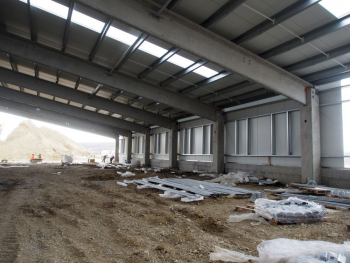 Evolutia constructiei noii fabrici