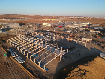 Evolutia constructiei noii fabrici