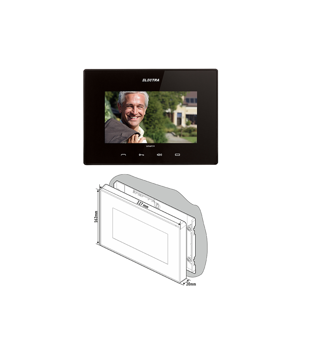 SMART 7” VIDEO TERMINAL, BLACK SMART 7” VIDEO TERMINAL, BLACK