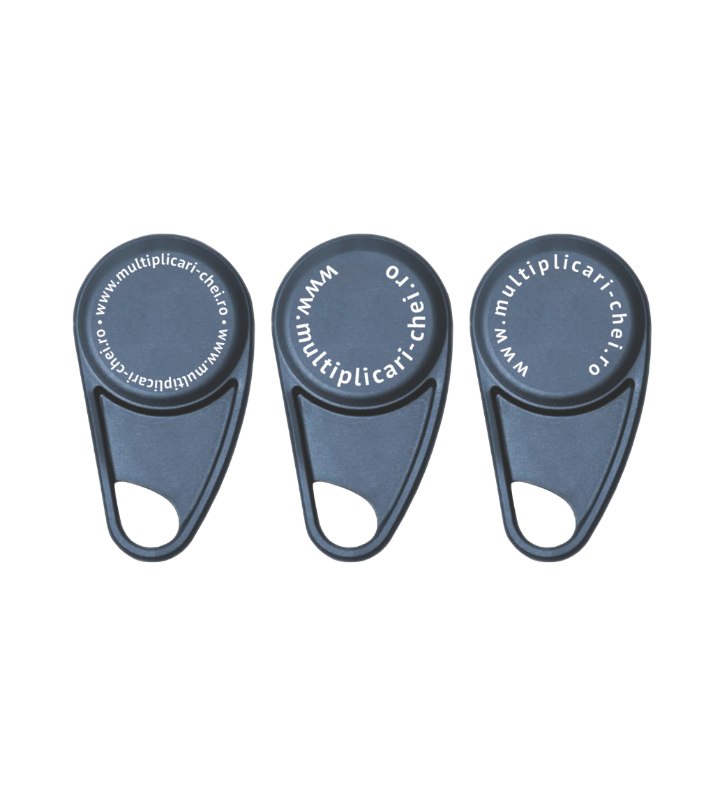 CARD (TAG) RFID PROGRAMABIL, ALBASTRU, PERSONALIZABIL